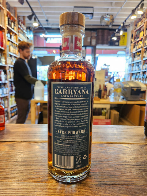 Westland Whiskey Single Malt Garryana 750mL 10th Edition