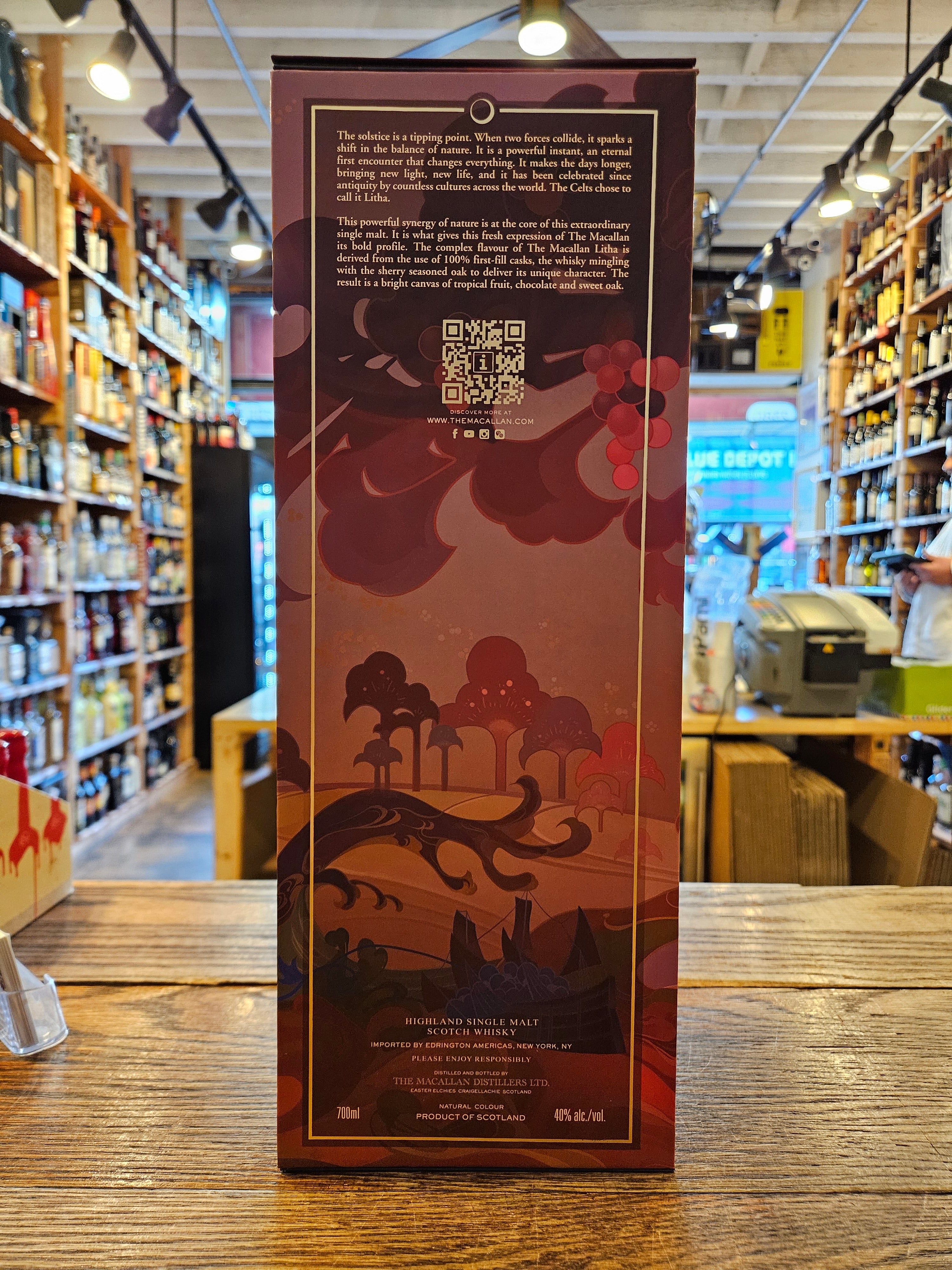 The Macallan Litha 700mL – Arthur Cantina Wine & Liquor