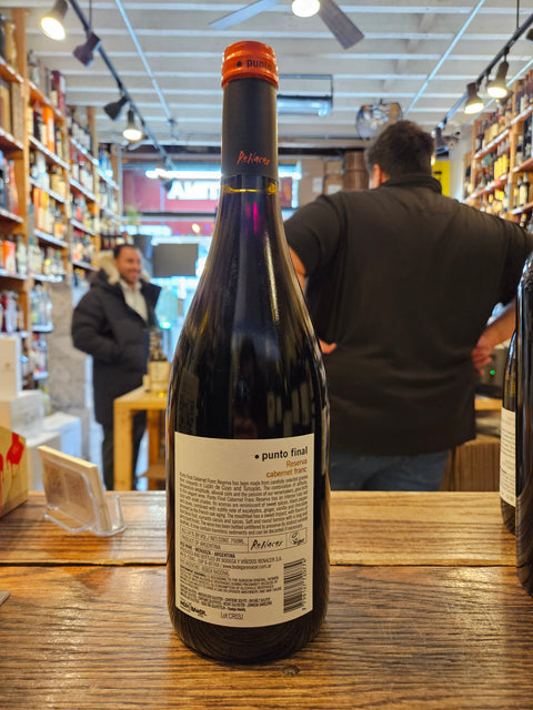 Punto Final Reserva Cabernet Franc 750mL