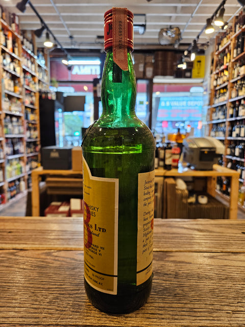 Vintage J&B Scotch 750mL pre 1980's