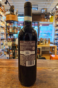 Bricco al Sole Organic Montepulciano d'Abruzzo 750mL a dark glass wine bottle with a brown label and black top