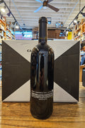 Gaja Ca'Marcanda Magari 750mL a black glass wine bottle with a black top