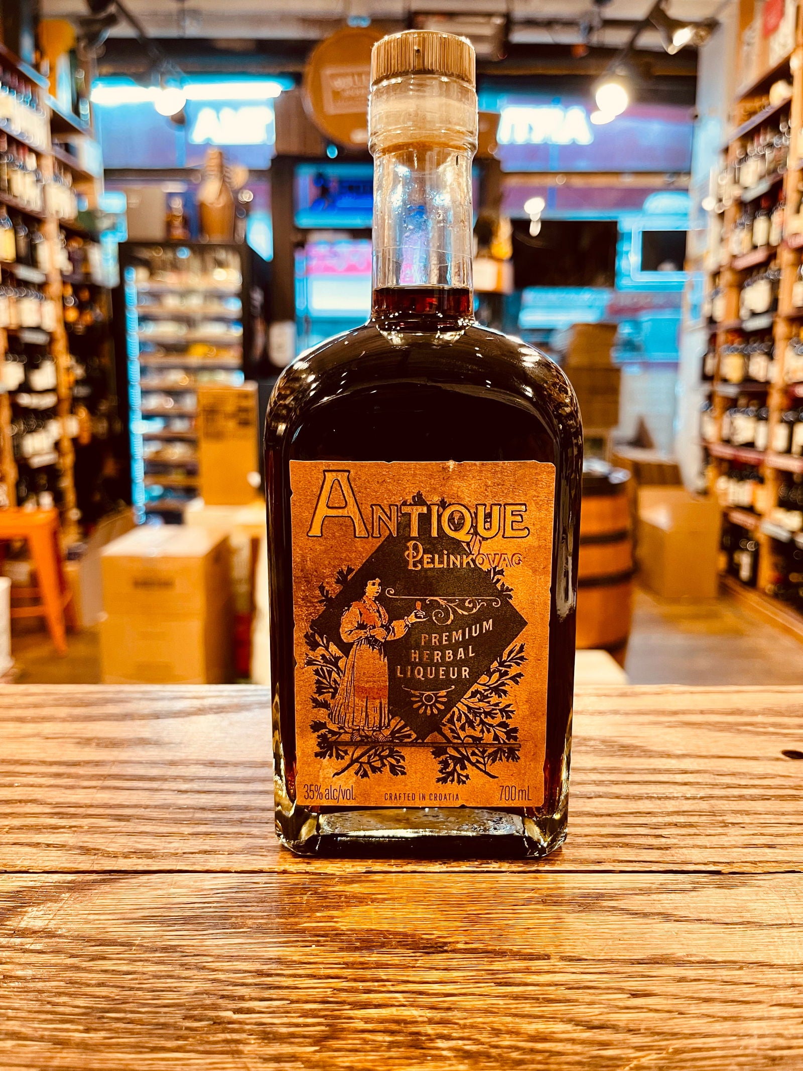 Antique Pelinkovac Herbal Liqueur 700mL