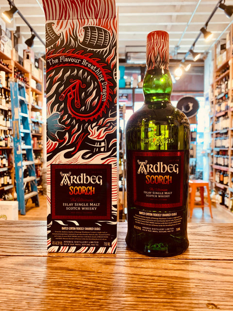 Ardbeg Scorch Black Label Islay Single Malt Whiskey - Arthur Cantina Wine & Liquor -  - #tag1# - #tag2#