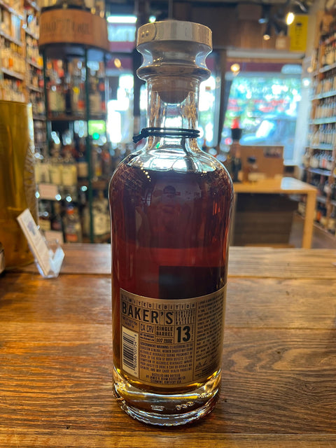 Baker's 13 Single Barrel 750mL - Arthur Cantina Wine & Liquor -  - #tag1# - #tag2#