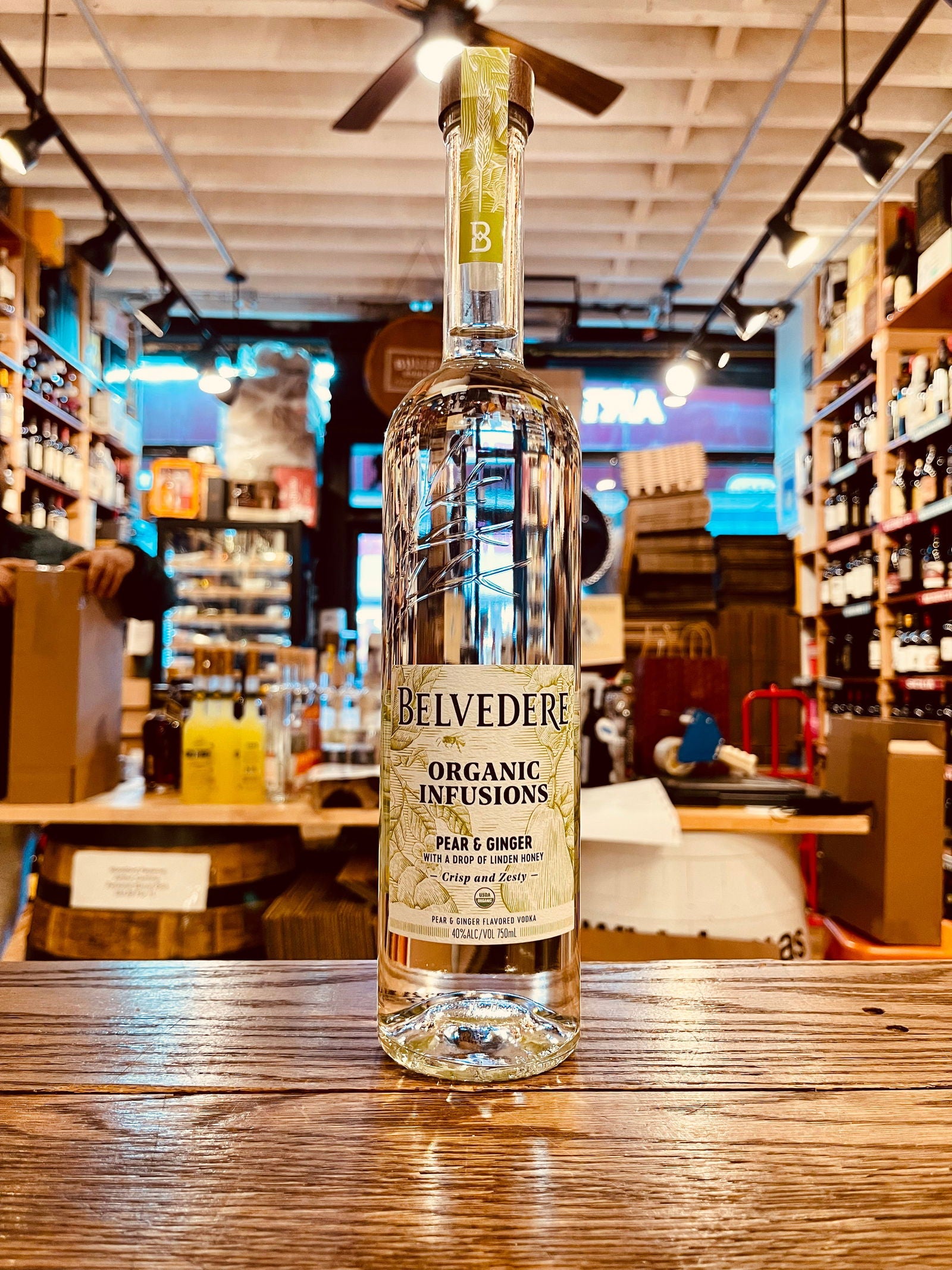 Belvedere Organic Infusions Pear & Ginger 750mL