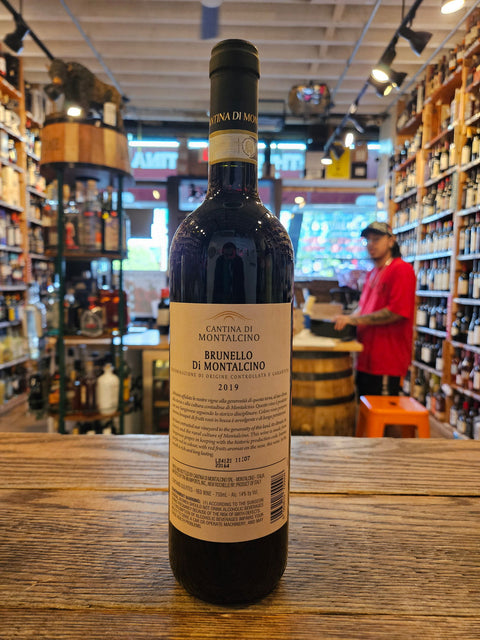 Cantina Di Montalcino Brunello Di Montalcino 2019 750mL - Arthur Cantina Wine & Liquor -  - #tag1# - #tag2#