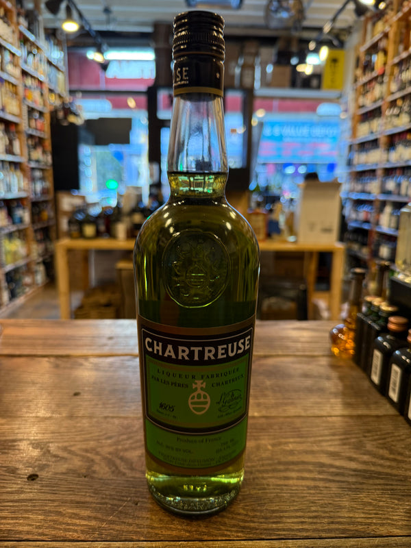 Tall clear bottle with black cap