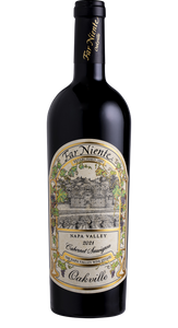 Far Niente Cabernet Sauvignon 2021 750mL tall dark wine bottle with a beige label and black top