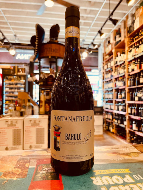 Fontanafredda Barolo 750mL 2015 - Arthur Cantina Wine & Liquor -  - #tag1# - #tag2#