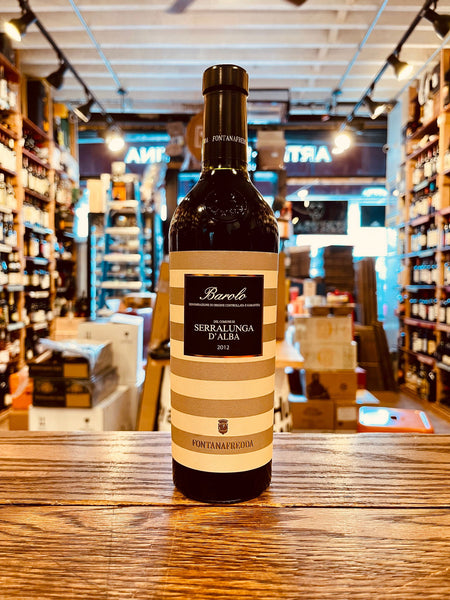 ワイン FONTANAFREDDA BAROLO 2012 Fontanafredda_Barolo_Serralung