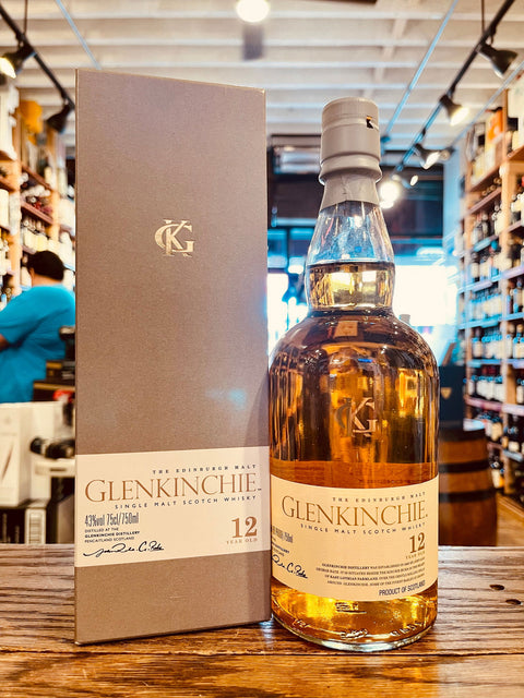 Glenkinchie Single Malt Scotch Whisky 12 Yr 750mL - Arthur Cantina Wine & Liquor -  - #tag1# - #tag2#