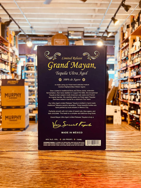 Grand Mayan Ultra Tequila Limited Edition 750mL - Arthur Cantina Wine & Liquor -  - #tag1# - #tag2#