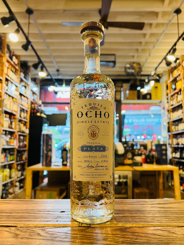 Tequila Ocho Plata Single Estate 750mL
