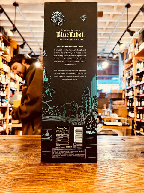 Johnnie Walker Blue Label New York Edition Scotch Whisky 750mL - Arthur Cantina Wine & Liquor -  - #tag1# - #tag2#