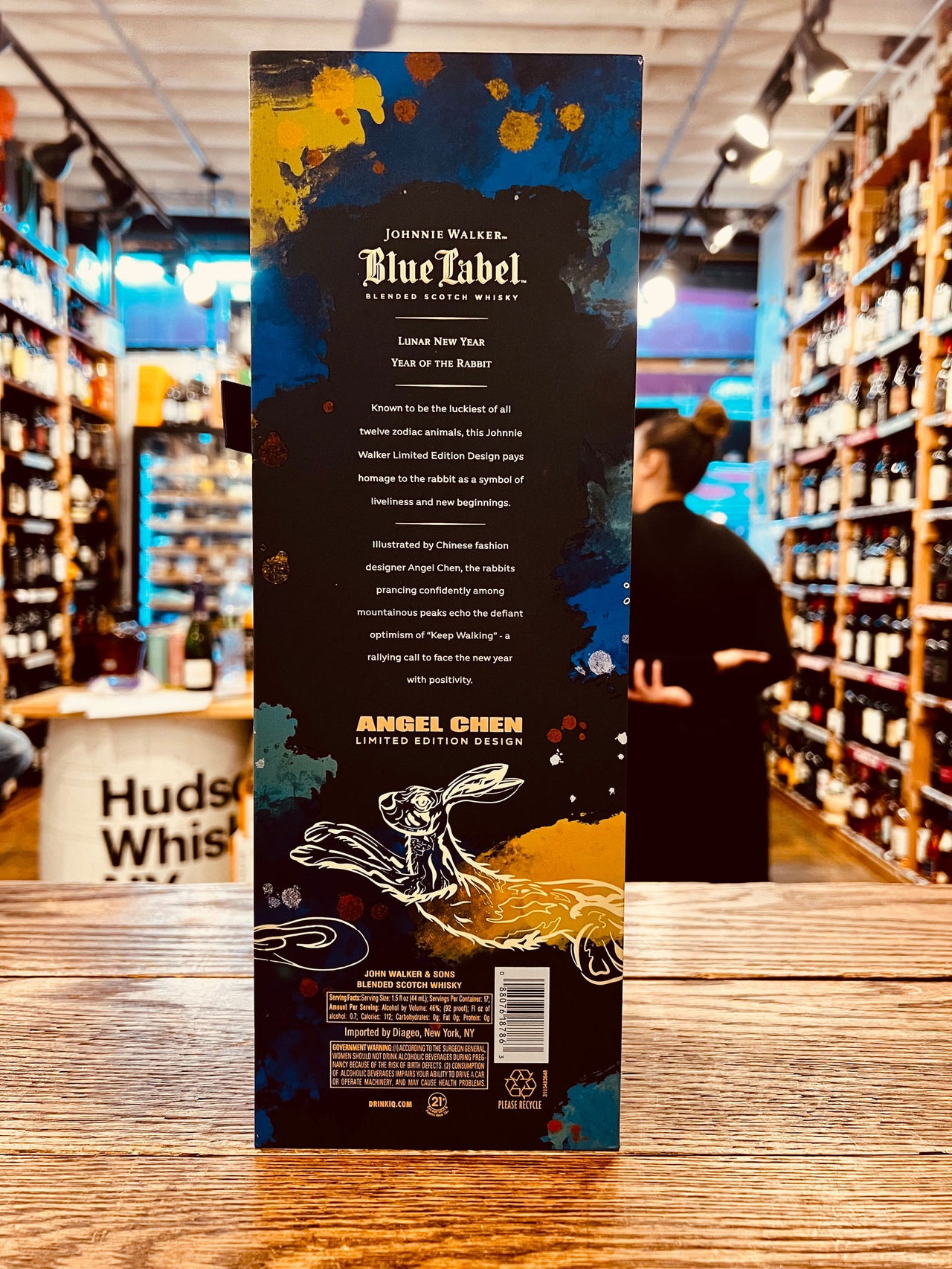 Johnnie Walker Blue Label Year of the Rabbit Scotch Whisky 750mL ...