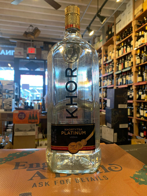 Khor Platinum Vodka 1.75L - Arthur Cantina Wine & Liquor -  - #tag1# - #tag2#