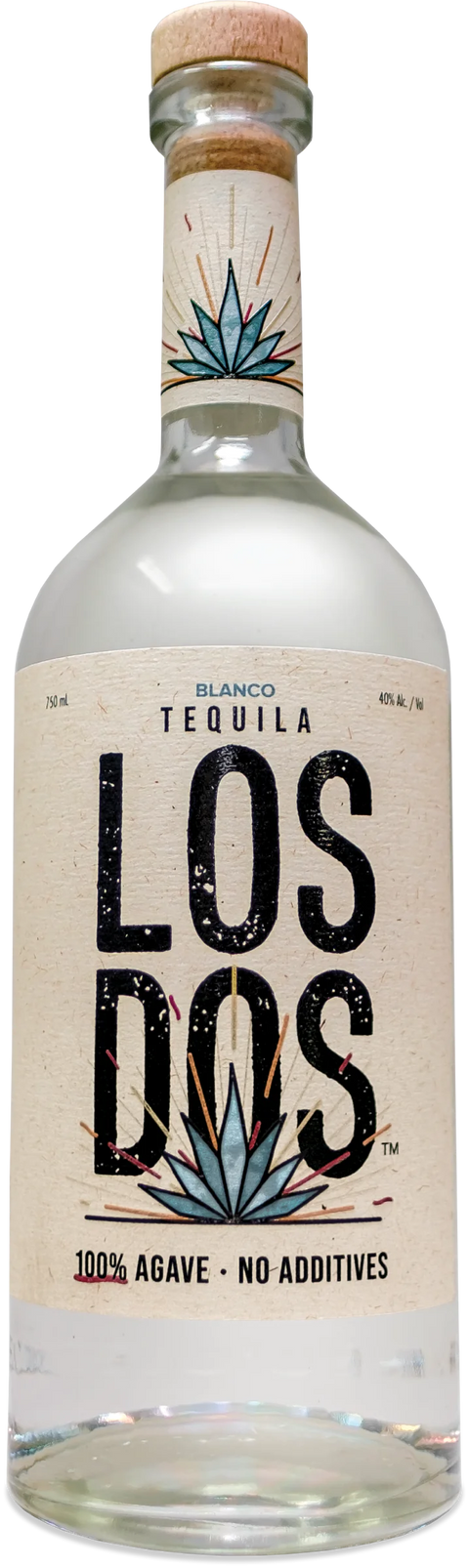 Los Dos Blanco Tequila 750mL - Arthur Cantina Wine & Liquor -  - #tag1# - #tag2#