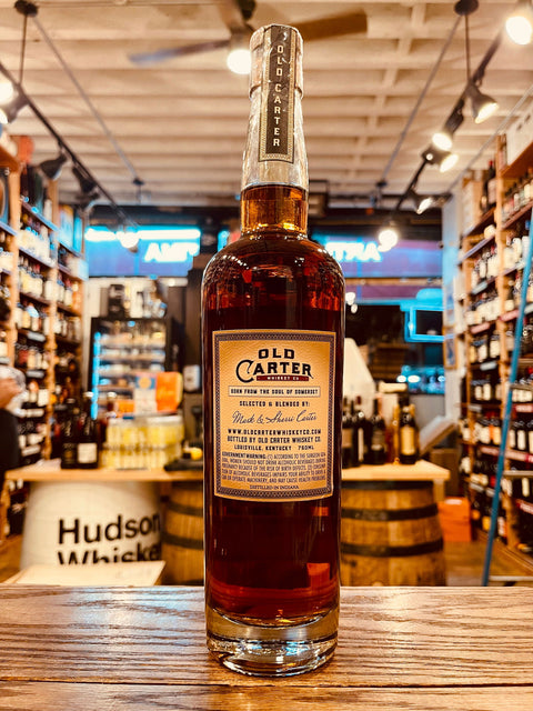 Old Carter Bourbon Whiskey Barrel Strength Very Small Batch 750mL Batch 2-NY/NJ - Arthur Cantina Wine & Liquor -  - #tag1# - #tag2#