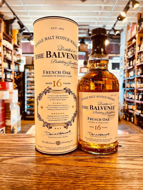 The Balvenie 16 YR French Oak Pineau Cask 750mL - Arthur Cantina Wine & Liquor -  - #tag1# - #tag2#