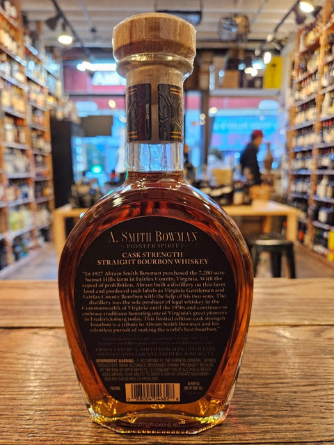 A. Smith Bowman Cask Strength Bourbon 750mL Batch 3 - Arthur Cantina Wine & Liquor