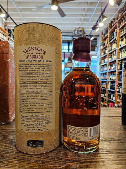 Aberlour A'Bunadh 750mL - Arthur Cantina Wine & Liquor