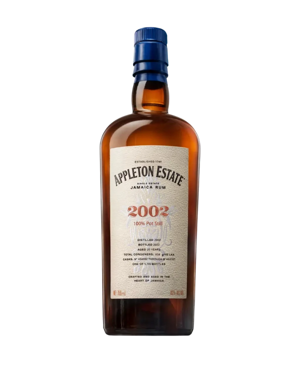Appleton Estate 2002 Heart Collection 20 year old 750mL - Arthur Cantina Wine & Liquor