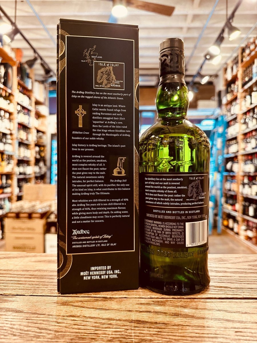 Ardbeg 10yr Islay 750mL – Arthur Cantina Wine & Liquor