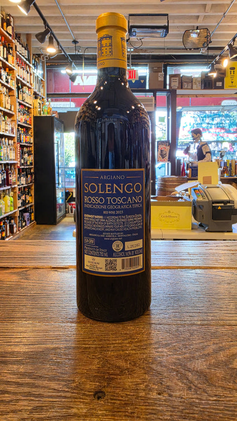 Argiano Solengo 2023 750mL - Arthur Cantina Wine & Liquor