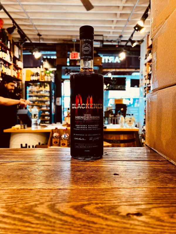 Blackened X Wes Henderson Whiskey 750mL - Arthur Cantina Wine & Liquor