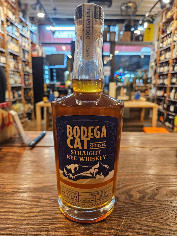Bodega Cat Straight Rye Whiskey 750mL - Arthur Cantina Wine & Liquor