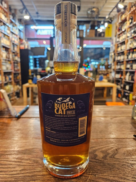 Bodega Cat Straight Rye Whiskey 750mL - Arthur Cantina Wine & Liquor