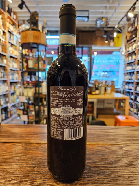 Bricco al Sole Organic Montepulciano d'Abruzzo 750mL - Arthur Cantina Wine & Liquor