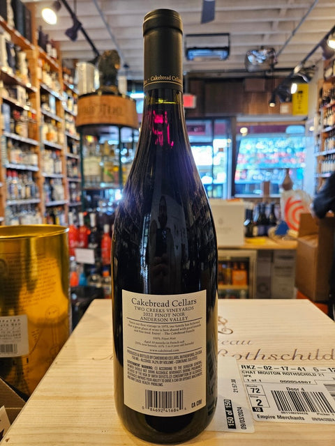 Cakebread Pinot Noir 2022 750mL - Arthur Cantina Wine & Liquor