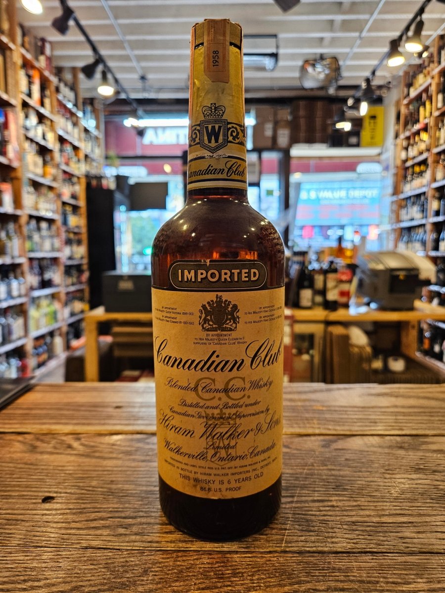 Canadian Club 1958 750mL 86.8 – Arthur Cantina Wine & Liquor