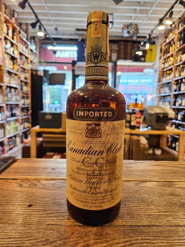 Canadian Club 1974 1L 86.8 - Arthur Cantina Wine & Liquor