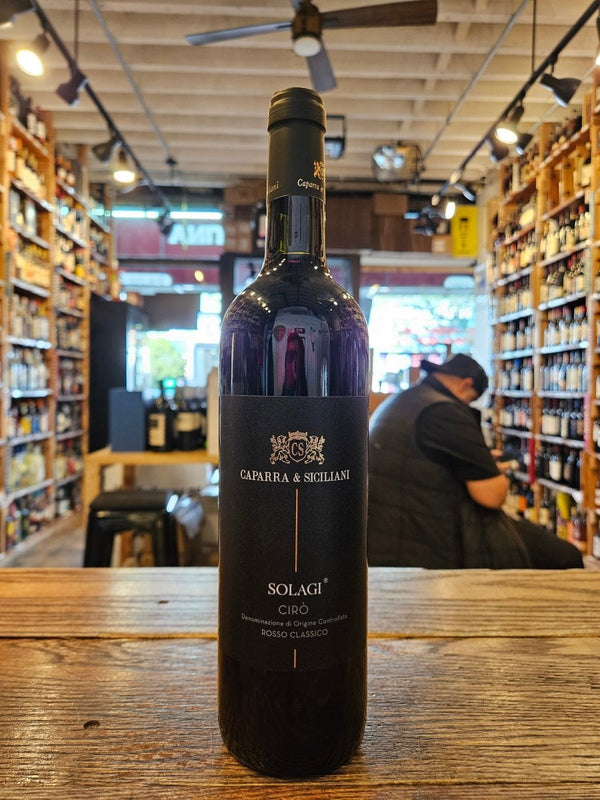 Caparra & Siciliani Solagi Ciro Rosso Classico 750mL - Arthur Cantina Wine & Liquor