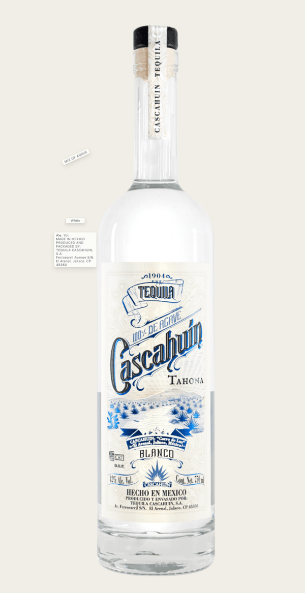 Cascahuin Tahona Blanco Tequila 750mL - Arthur Cantina Wine & Liquor