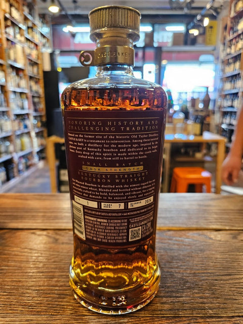 Castle & Key Cask Strength Wheated Bourbon 7 Yr 750mL Batch 1 2024 - Arthur Cantina Wine & Liquor