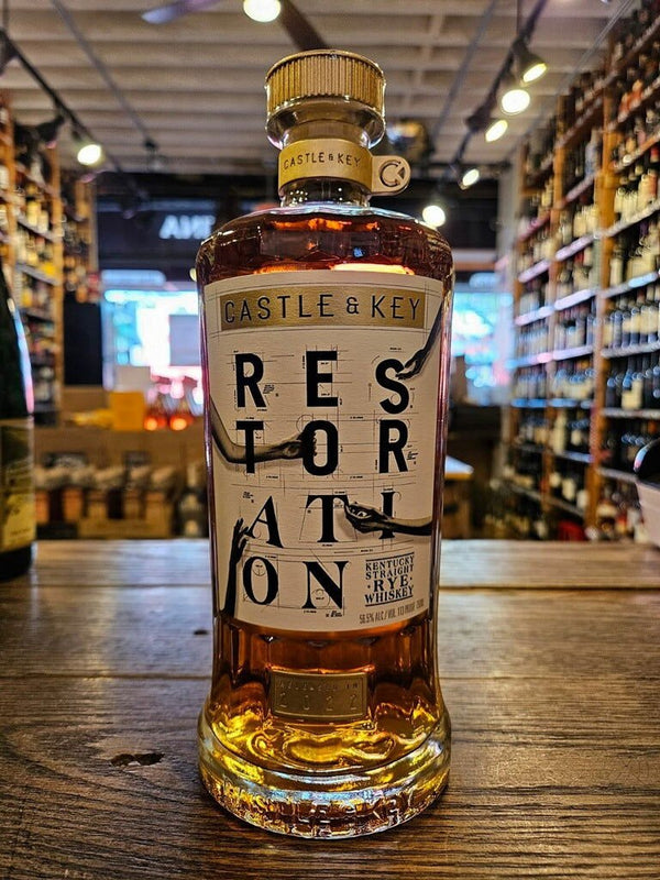 Castle & Key Restoration Rye Whiskey 750mL - Arthur Cantina Wine & Liquor