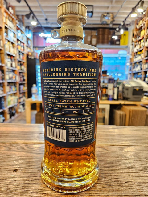 Castle & Key Wheated Small Batch 1 750mL - Arthur Cantina Wine & Liquor