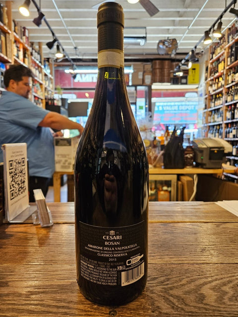 Cesari Amarone della Valpolicella Bosan Riserva 2015 750mL - Arthur Cantina Wine & Liquor