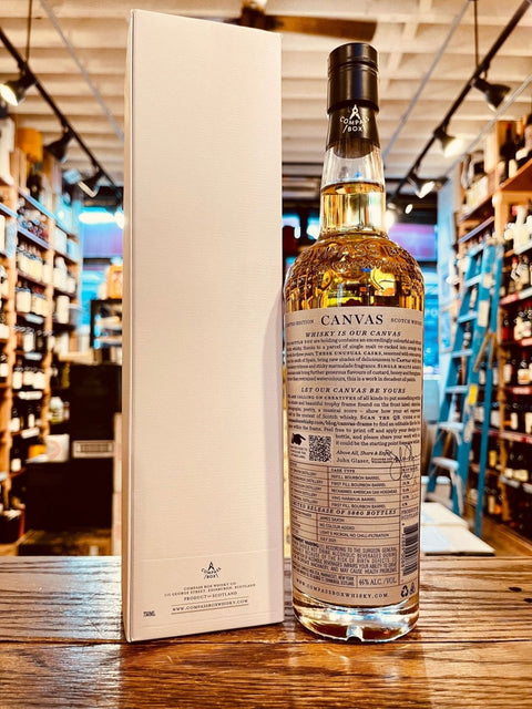 Compass Box Canvas Scotch Whisky Limited Edition 750mL - Arthur Cantina Wine & Liquor