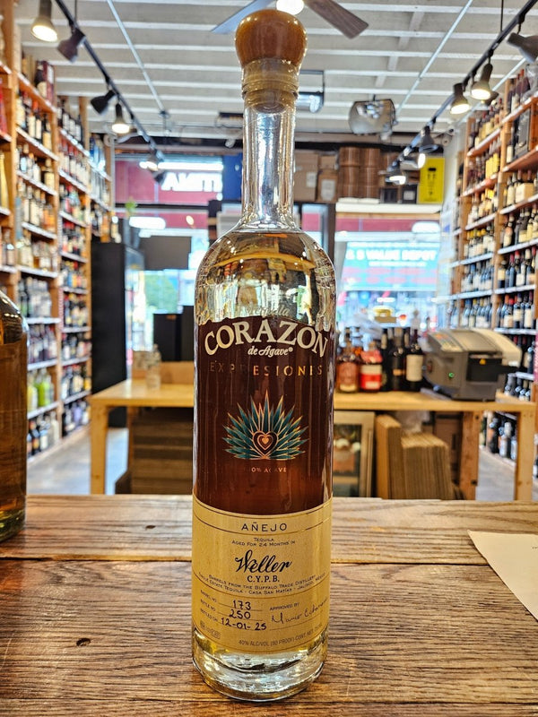 Corazon de Agave Expresiones Weller CYPB Anejo 750mL - Arthur Cantina Wine & Liquor