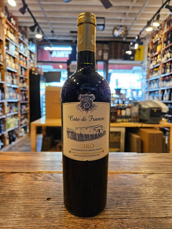 Cote Di Franze Ciro Rosso Classico Superiore 2016 750mL - Arthur Cantina Wine & Liquor