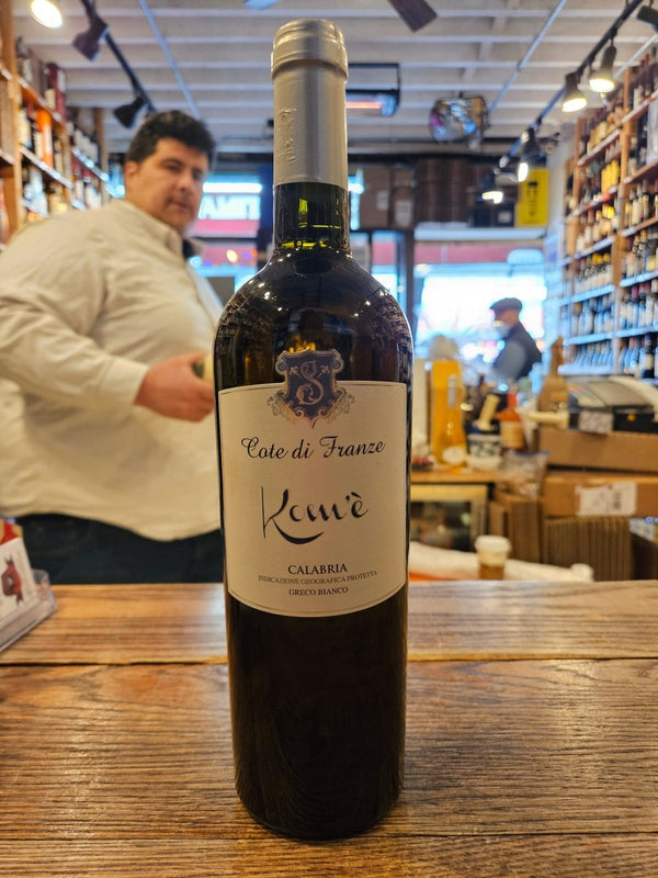 Cote di Franze Kom'è Calabria Greco Bianco 750mL - Arthur Cantina Wine & Liquor