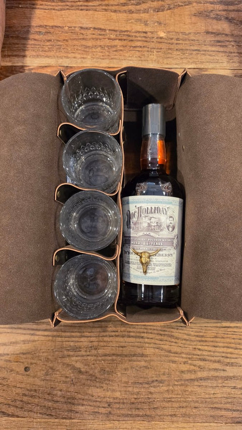 Doc Holliday 11Yr Cask Strength W/ Leather Bag 750mL - Arthur Cantina Wine & Liquor