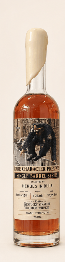 Heroes in Blue – Rare Character 11-Year Private Barrel Cask Strength Bourbon