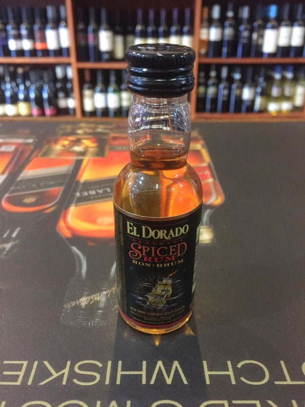 El Dorado Rum Spiced 50ml - Arthur Cantina Wine & Liquor