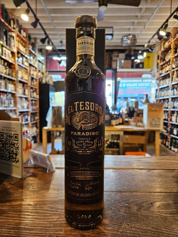 El Tesoro Paradiso Extra Anejo Tequila 750mL - Arthur Cantina Wine & Liquor
